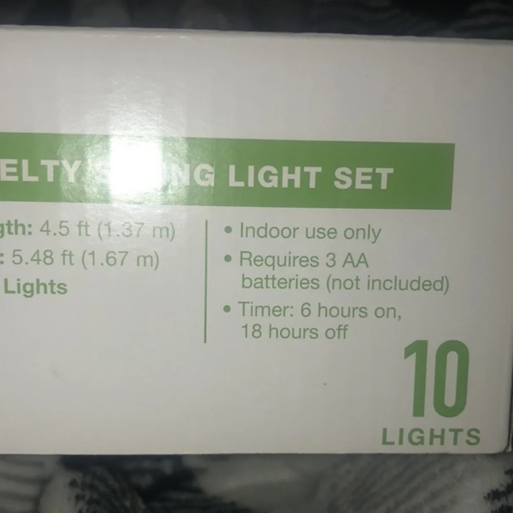 Pineapple Novelty String Light Set Warm‎ White New